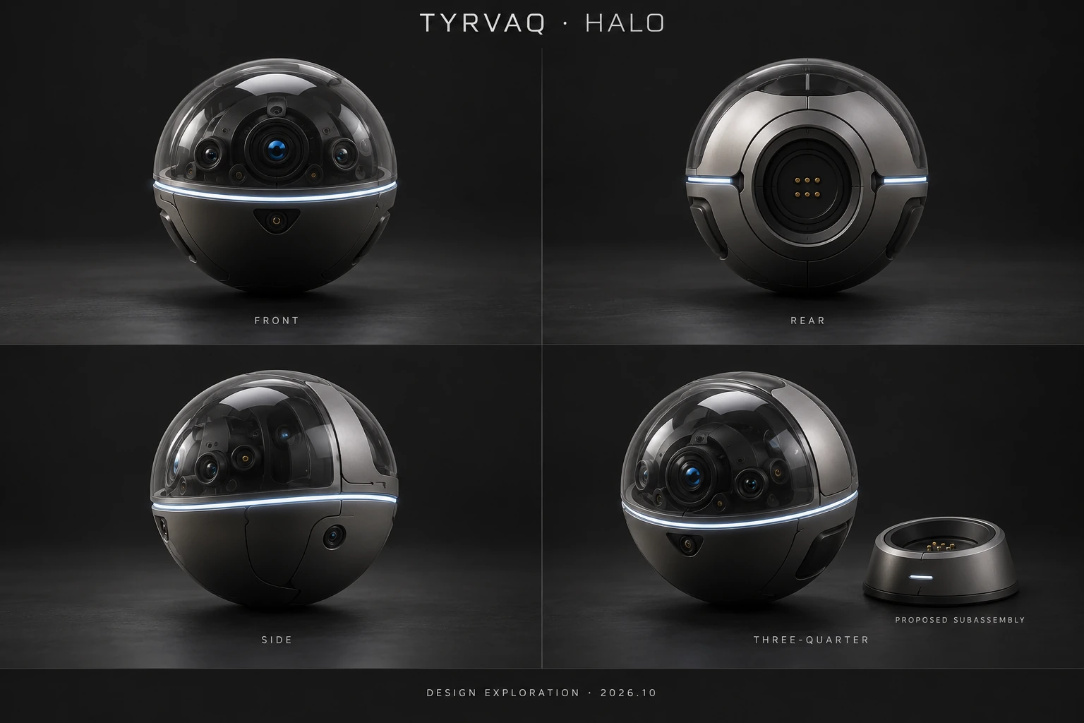 HALO current visual study