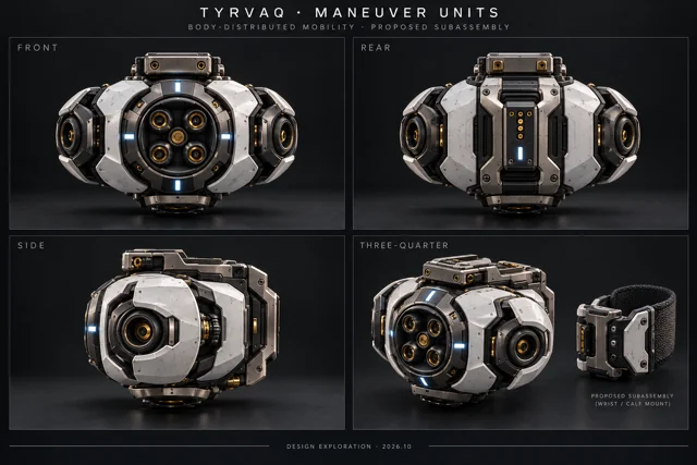 MANEUVER UNITS form study