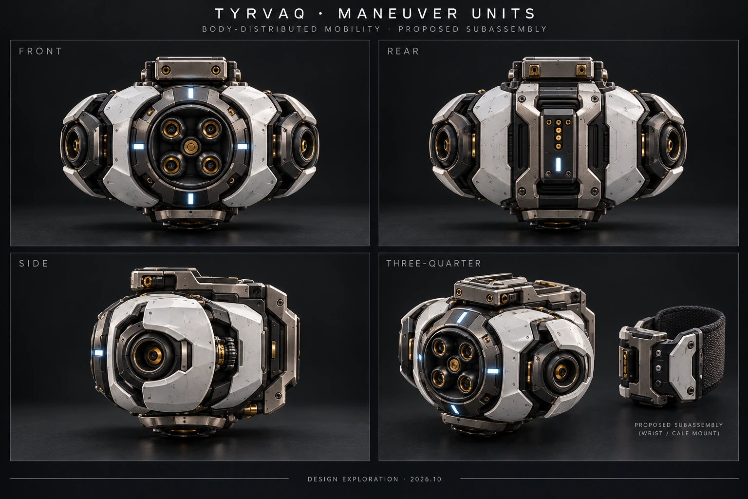 MANEUVER UNITS current visual study