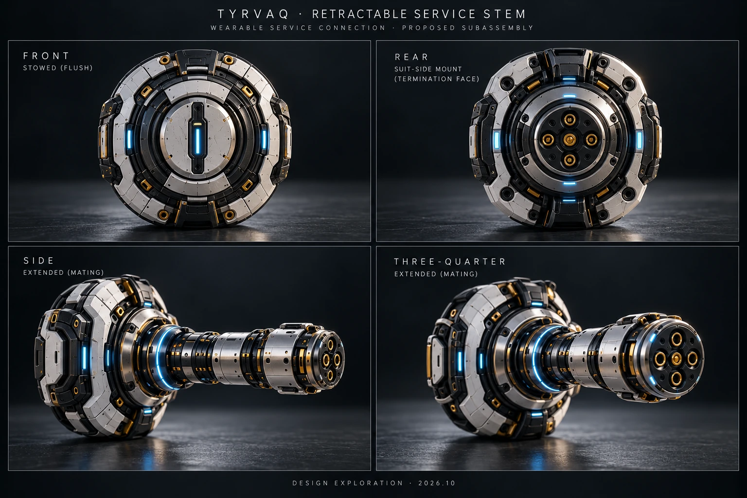 RETRACTABLE SERVICE STEM current visual study