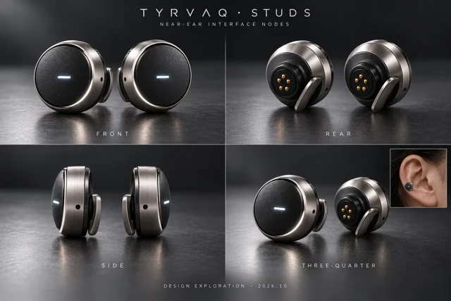 STUDS · front / rear / side / three-quarter